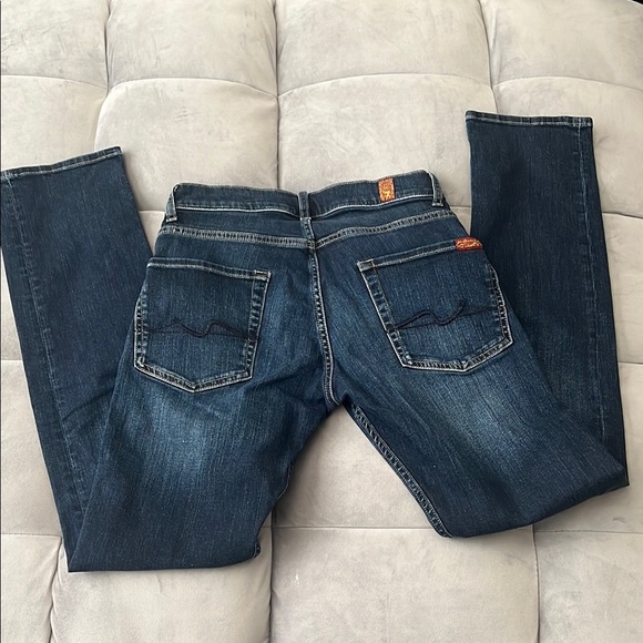 “7 For All Mankind- Women’s Straight Jeans size 28” - Picture 1 of 8